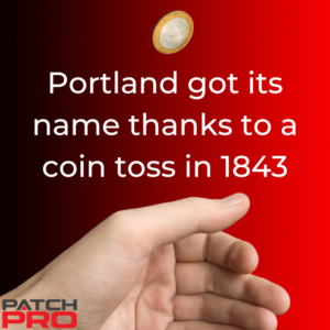 portland name was decided by a coin toss