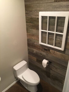 Portland wood feature wall